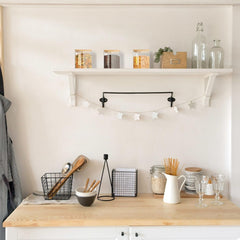 Borcane de depozitare Relaxdays cu capace din bambus, set de 3, borcane pătrate din sticlă, 900 ml, etanșe, transparente/naturale Cutii depozitare alimente Naty Shop