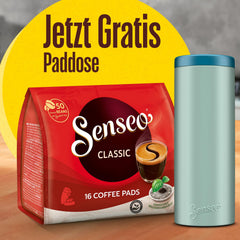 Pads Classic, 10 x 16 Getränke, 160 Kaffee Pods, inklusive Pad Dose