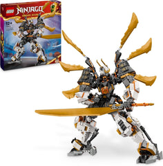 LEGO NINJAGO Przygodowy tytan-smoczy mech Cole’a dla dzieci 1 minifigurka Ninja Zestaw prezent urodzinowy dla chłopców i dziewcząt Zestaw fantasy dla 12 lat 71821 Zestawy do budowania Besuche den LEGO-Store Default Title