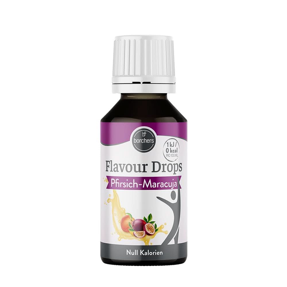 Krople smakowe Borchers, Brzoskwinia - marakuja, 30 ml Aromas Naty Shop