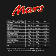Mars Batony czekoladowe Karmelowa czekolada 1 opakowanie 5 batoników (1 x 225 g) (2 sztuki w opakowaniu)