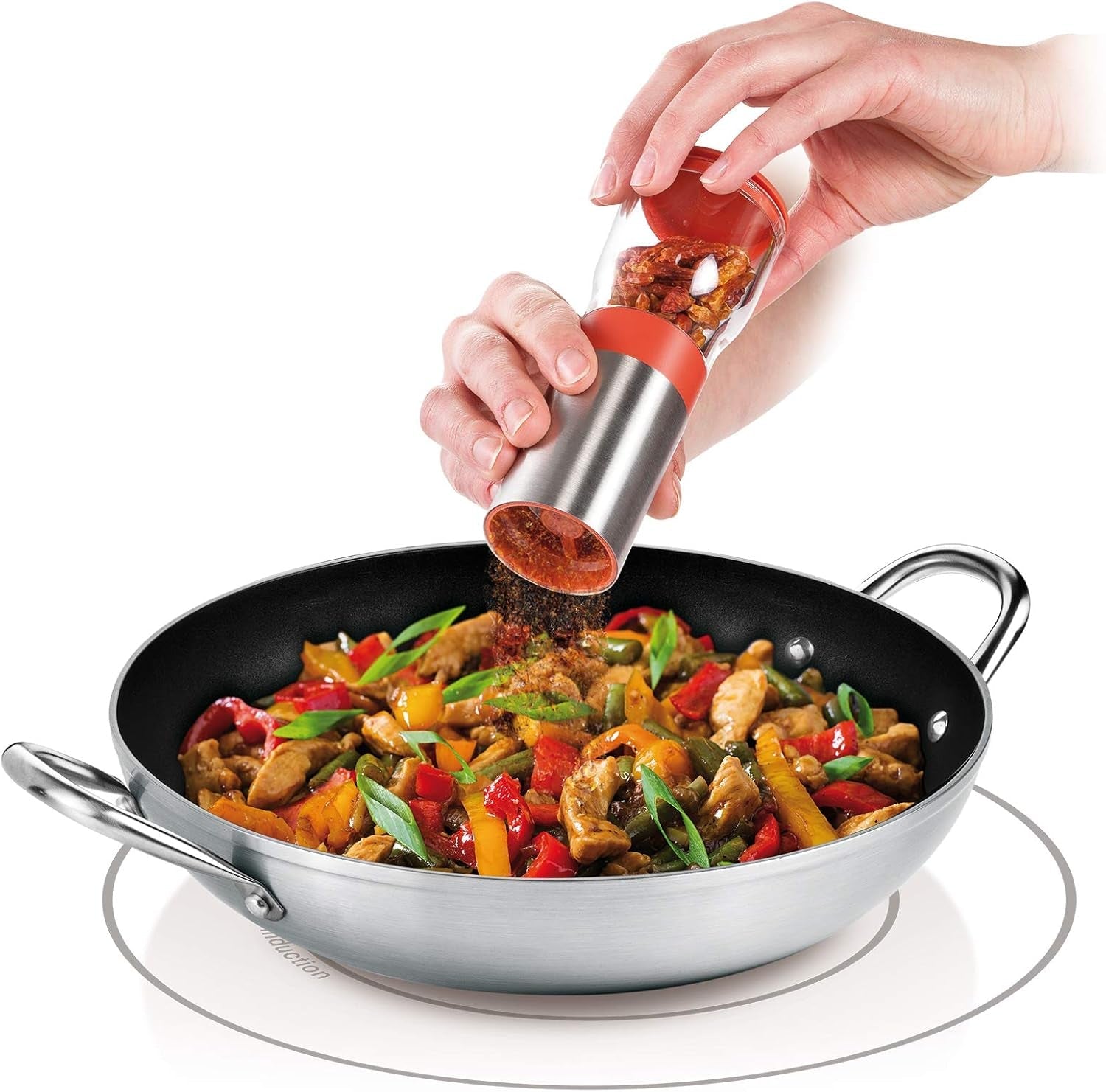 Mașină de tocat ardei iute Cu râșniță din oțel inoxidabil Rasnite si Feliatoare Naty Shop