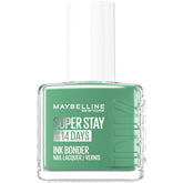 Maybelline New York Super Stay Ink Bonder 959 Sea Glass - Długotrwały lakier do paznokci zapewniający mocne paznokcie i intensywny kolor, 12,3 ml