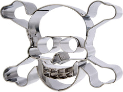 Städter craniu 9 cm oțel inoxidabil, argintiu