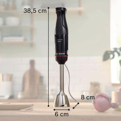 Mikser stojący Bosch Ergomaster Serie 4, 1000 W, Edelstahl-Mixstab, Zerkleinerer, Mix-/Messbecher, Schwarz Kitchen Naty Shop