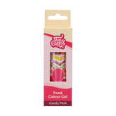 Colorant alimentar Funcakes Gel Roz Bombon: Colorant alimentar foarte concentrat pentru aluat, cremă, fondant, marțipan, produse de patiserie, dozare ușoară, picături individuale pentru a crea culori vibrante, Halal, 30 g