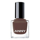 ANNY Nail Polish - Wysokiej jakości, trwały, odporny na odpryski i szybkoschnący kolorowy lakier do paznokci, kolor: siostrzana czerwień - elegancki brąz mokka - 15 ml