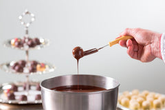 Bile Reber Mozart cu ciocolată neagră, pachet de 6 cu marțipan și nuga, vegane - 1 x 120 g