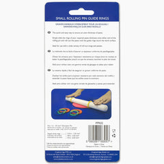 Führungsringe für kleinen Ausrollstab, Kunststoff, wielokolorowy, 14 x 9 x 2,05 cm, 8-Einheiten