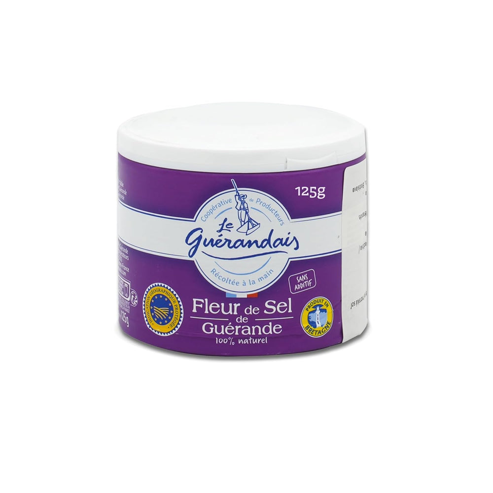 Handgeschöpftes Fleur de Sel, DE GUERANDE, dawka 125 g
