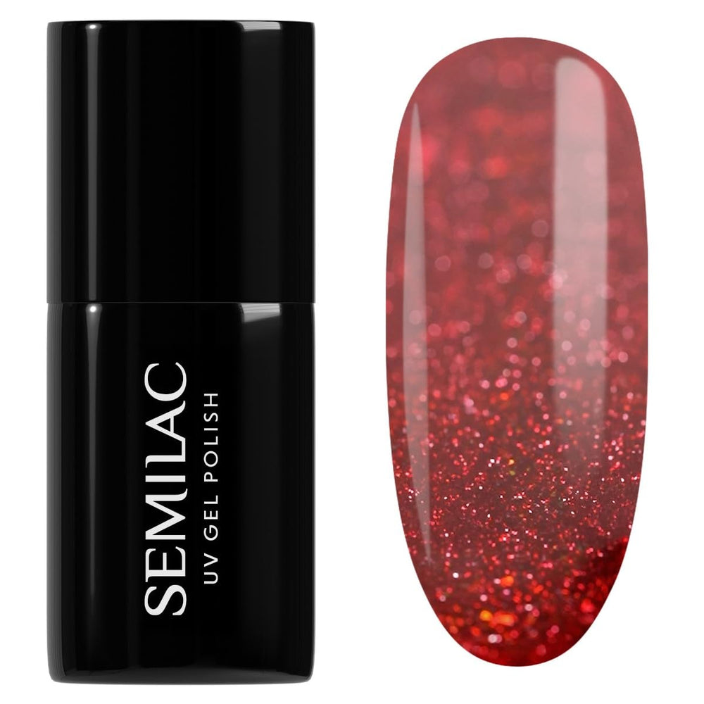 Lakier UV do paznokci Semilac 609 Snow Berries 7 ml