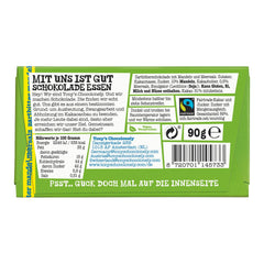 Tony's Chocolonely - Ciemna czekolada z migdałami i solą morską 90g