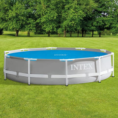 Prelată solară Intex pentru piscine Easy și Frame, lățime 305 cm, grosime 120 microni, dimensiune fabricată: aprox. 290 cm, 28011 Albastru