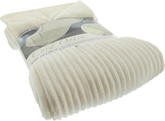 Dywan do salonu Gözze o aksamitnym wyglądzie, 150 x 200 cm, biała wełna, 40067-00-150200 Łóżka i koce Besuche den Gözze-Store