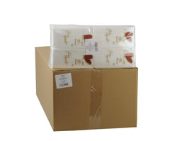 Șervețele cu motive amuzante, 2 straturi, Welcome / Bon Appetit 33 X 33 Cm 1/8 fold, 8-pachet (8 X 250 bucăți)