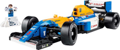 LEGO Icons Williams Racing FW14B z Nigelem Mansellem - Model samochodu F1 z minifigurkami kierowców wyścigowych do kolekcjonowania - Dekoracja biurka ze stojakiem - Prezent dla dorosłych i nastolatków Fani sportów motorowych 10353 Zestawy do budowania Besuche den LEGO-Store