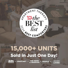 BEDSURE Cuvertură matlasată Full/Queen (88"X88") Alb Plapumi si pilote Naty Shop