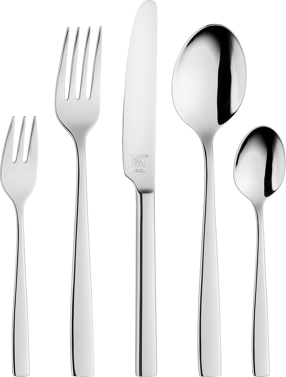 Set de tacâmuri ZWILLING Roseland, 60 piese, pentru 12 persoane, oțel inoxidabil 18/10 Bucatarie Naty Shop