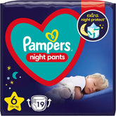 Pampers Night Pants rozm. 6 (15+ kg), 19 pieluszek, pieluszki nocne zapewniają ochronę przez całą noc Matka i Dziecko Naty Shop
