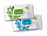 MilleisiPiu Maxi z pokrywką, 64 chusteczki nawilżane, 64 sztuki