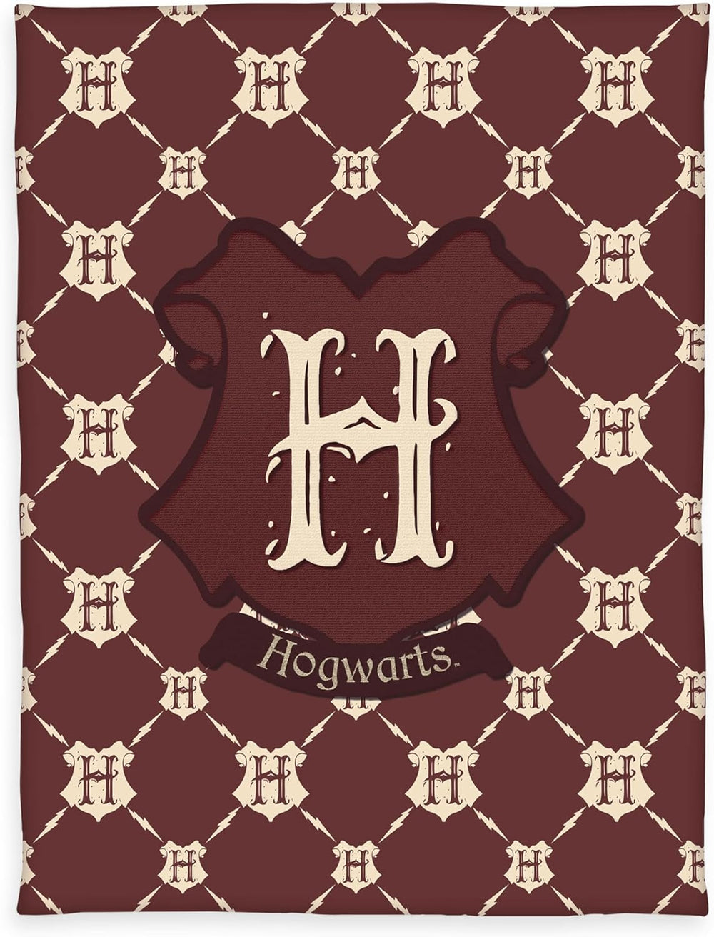 Pătură din fleece Harry Potter, 130 X 170 Cm, 100% poliester, fleece, 7574413127523, maro/bej Paturi si Cuverturi Besuche den Herding-Store Titlu implicit