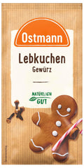 Ostmann Gewürze – Lebkuchen-Gewürz | Gewürzmischung für Leb- und Honigkuchen | Idealny do wypieków i deserów w okresie zimowym i bożonarodzeniowym. 15 g w torebce