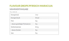 Krople smakowe Borchers, Brzoskwinia - marakuja, 30 ml Aromas Naty Shop