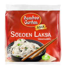 Makaron Szklany Bamboo Garden Soeoen Laksa, 100g
