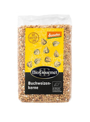 Kasza Gryczana BioGourmet Demeter – torebka 500g | Bezglutenowe, wysokobłonnikowe i regionalne | Z niemieckiego rolnictwa organicznego (Badenia-Wirtembergia/Bawaria) | Idealne do musli, sałatek i dodatków