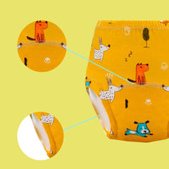 Spodnie do nauki nocnika, nasze spodnie do nauki nocnika dla dzieci (2-3 lata, 7 sztuk, kolor: wielokolorowy, rozmiar S)