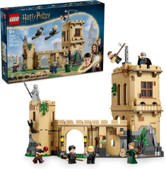 Zamek Hogwart LEGO Harry Potter: Lekcje latania Przygodowy zestaw z 6 kolekcjonerskimi minifigurkami, w tym Draco Malfoyem i profesor McGonagall Zestaw do odgrywania ról dla chłopców i dziewcząt w wieku 9 lat 76447 Zestawy do budowania Besuche den LEGO-Store Default Title