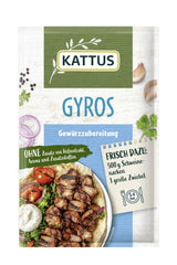 - Gyros Gewürzzubereitung | Przyprawa na 3-4 porcje | Ohne Zusatz von Fefeextrakt, Aroma und Zusatzstoffen | 25 g w torebce