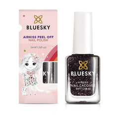 Lakier do paznokci Bluesky Kids - Stardust Brown, łatwy w aplikacji, nietoksyczny, na bazie wody, płaski lakier do paznokci dla dzieci, 5ml, 1 opakowanie