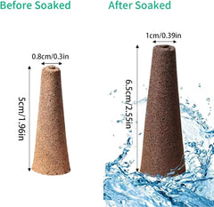 50 wymiennych gąbek do uprawy, probówki do zakładania nasion, zatyczki do gąbek do uprawy korzeni, zestawy do uprawy hydroponicznej do systemów uprawy hydroponicznej, hydroponika wewnętrzna, ogród