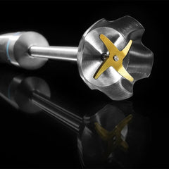 Mikser ręczny Cecotec Powergear 1500 - Klingen Aus Titanium Beschichtung, 21 Geschwindigkeitsstufen, 1500 W, Inklusiv Glas Mit Deckel. (Schwarz Und Edelstahl, XL) Sklep z kuchnią Naty