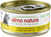 Almo Nature HFC Hrană umedă naturală pentru pisici - pulpe de pui, pachet de 24 (24 x 70g)