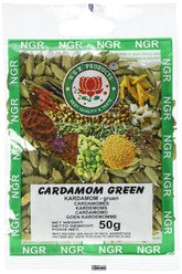 Kardamom, grün, ganz, 50g (1 x 50 g Packung)