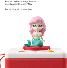 Figura cu sunet Mica Sirenă - povești cu sunet - jucărie, conținut educațional, versiune în limba franceză, copii de la 4 ani în sus Jucarii Bebe Naty Shop