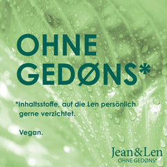 Jean & Len Green Tea & Lime szampon nawilżający do włosów normalnych i przetłuszczających się, 300 ml Pod prysznic i do kąpieli Jean & Len Green Tea & Lime