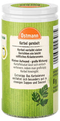 Ostmann Gewürze - Kerbel gerebelt | Kräuternote für Lammgerichten und deftige Eintöpfe | 8 g w Der Streudose