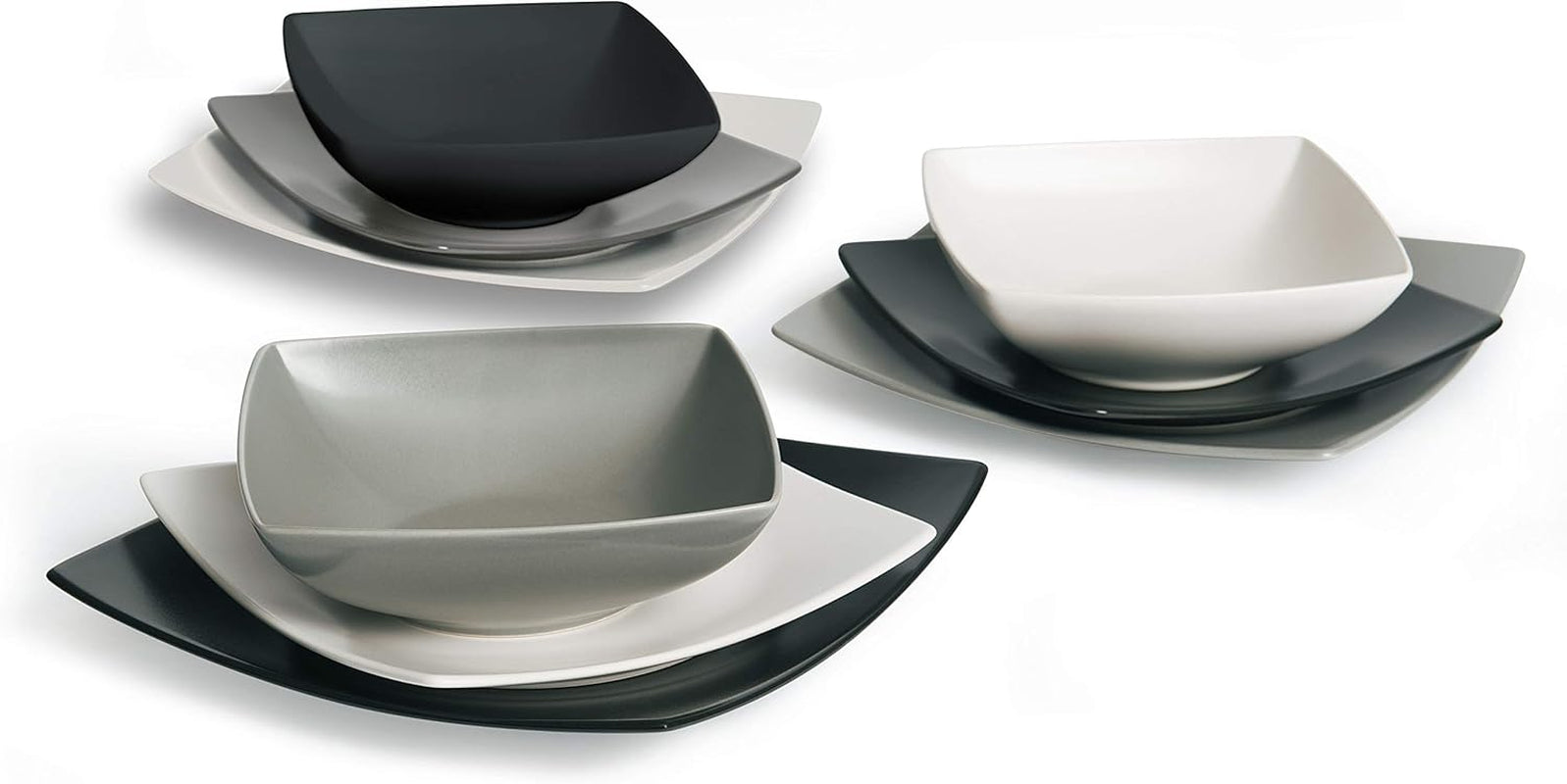 Brunch Time Geschirr 18 Tlg. Set Eclipse Seturi vesela masa Naty Shop Multicoloured Single