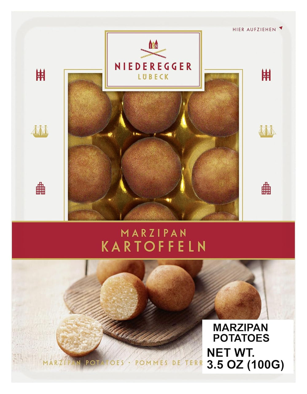 Ziemniaki z marcepanem Niederegger 100g