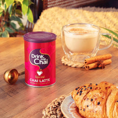 Drink Me Chai Spiced Chai Latte 250 g (pachet de 1) - doar adaugă apă, pudră Chai Latte (16 porții)