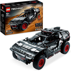 LEGO 42160 Technic Audi RS Q e-tron, zdalnie sterowany Rallye-Auto-Spielzeug, Dakar-Rallye-Geländewagen, App-steuerter RC mit Control+, Geschenk für Jungen, Mädchen und Fans ab 10 Jahren zum Bauen