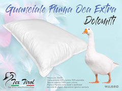 Dolomiti Tex Tirol pernă, puf, puf de gâscă Perne standard Naty Shop