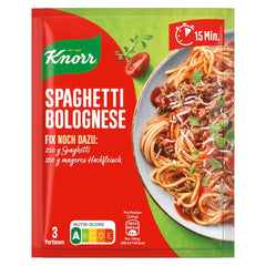Knorr Fix Würzmischung Spaghetti Bolognese na pyszne danie z makaronem z naturalnymi składnikami 40 g
