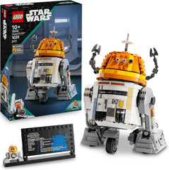 Figurka LEGO Star Wars 75416 Ahsoka Astromech Droid Chopper (C1-10P) - zabawka z ruchomą głową, odłączanymi ramionami i centralnym kołem - prezent dla fanów Ahsoki, chłopców i dziewcząt powyżej 10 lat Zestawy do budowania Besuche den LEGO-Store Domyślny tytuł