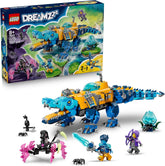 LEGO DREAMZzz 2in1 Krokodil-U-Boot - Spielzeug verwandelbar in Adler-U-Boot - inkl. 3 Minifiguren, 2 Spinnen und Einer sammelbaren blauen Schatz-Kreatur - Geschenk für Jungen ab 8 Jahren - 71512