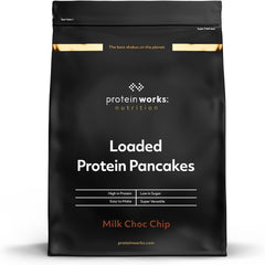 Protein Works - Loaded Protein Pfannkuchen | Premium Pfannkuchen Mischung | Eiweiß Pancakes | Protein Pancakes | 8 Servings | Natürlich | 500G Amestec pentru copt si gatit Naty Shop 500 G (1Er Pack) Natürlich