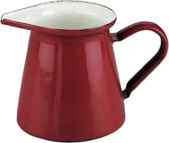 910550 – Cană roșie de lapte, servește 0,50 litri.
